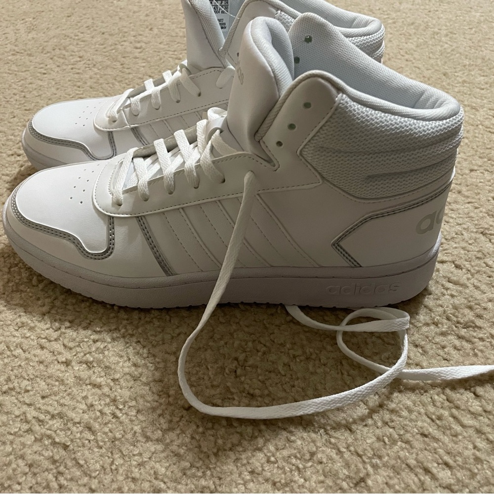 adidas Hoops 2.0 White women